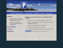 Tablet Screenshot of levneparkovani.cz